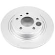2012 Chevrolet Volt - Rear, Driver or Passenger Side Brake Disc, Plain Surface, Solid, 6 Lugs, 292.1 mm, 1.4L 4Cyl, Evolution Geomet Coated High Carbon