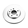 2021 Chevrolet Equinox - Front, Driver or Passenger Side Brake Disc, Geomet Coated, Plain Surface, Vented, 6 Lugs, 299.72 mm, with 300 (mm) Front Rotor, 1.5L 4Cyl, Evolution Geomet Coated High Carbon