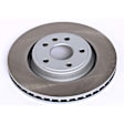 AR83078SCR Front Brake Disc, Coated, Plain Surface, 5 Lugs, 350.52 mm