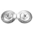 AR83080XPR Front Brake Disc, Cross-drilled and Slotted, Vented, 5 Lugs, 380.75 mm, 6.4L, 8Cyl, Evolution Drilled & Slotted Series