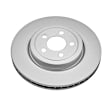 AR8359EVC Front, Driver or Passenger Side Brake Disc, Plain Surface, Vented, 5 Lugs,, Evolution Geomet Coated High Carbon