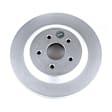 AR85102EVC Rear, Driver or Passenger Side Brake Disc, Geomet Coated, Plain Surface, Vented, 5 Lugs, Evolution Geomet Coated High Carbon