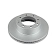 AR85153EVC Front, Driver or Passenger Side Brake Disc, Plain Surface, Vented, 8 Lugs,, Evolution Geomet Coated High Carbon