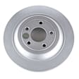 AR85161EVC Rear, Driver or Passenger Side Brake Disc, Geomet Coated, Plain Surface, Solid, 5 Lugs, Evolution Geomet Coated High Carbon