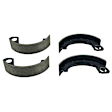 B979 Parking Brake Shoe - Direct Fit, 2-Wheel Set