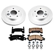 CRK3003 Brake Disc and Pad Kit, Plain Surface, 5 Lugs, 267 mm, Ceramic, Z17 Evolution Geomet Coated