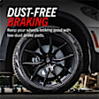 CRK4704 Rear Brake Disc and Pad Kit, Plain Surface 5 Lugs 302 mm Carbon Fiber Ceramic Z23 Evolution Sport Geomet Coated