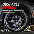 2013 Cadillac XTS - Front Brake Disc and Pad Kit, Geomet Coated, Plain Surface, 5 Lugs, 345 mm, Ceramic, 3.6L 6Cyl, Z17 Evolution Geomet Coated