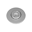 EBR1283EVC Front, Driver or Passenger Side Brake Disc, Geomet Coated, Plain Surface, Vented, 5 Lugs, Evolution Geomet Coated High Carbon