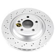 EBR1651EVC Rear, Driver or Passenger Side Brake Disc, Geomet Coated, Plain Surface, Vented, 5 Lugs, 320.04 mm, Evolution Geomet Coated High Carbon