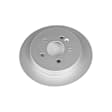 EBR627EVC Rear, Driver or Passenger Side Brake Disc, Geomet Coated, Plain Surface, Solid, 5 Lugs, Evolution Geomet Coated High Carbon