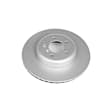 EBR840EVC Front, Driver or Passenger Side Brake Disc, Geomet Coated, Plain Surface, Vented, 5 Lugs, Evolution Geomet Coated High Carbon