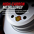 2013 Ford C-Max - Front Brake Disc and Pad Kit, Plain Surface, 5 Lugs, 300 mm, Semi-metallic, 2.0L 4Cyl, Euro-Stop