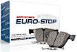 2019 Mercedes Benz Sprinter 2500 Base - Front Semi-metallic Brake Pad Set, 2.0L 4Cyl, Euro-Stop