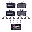 2002 Audi S6 - Rear Semi-metallic Brake Pad Set, 4.2L 8Cyl, Euro-Stop