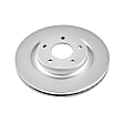 JBR1196EVC Front, Driver or Passenger Side Brake Disc, Plain Surface, Vented, 5 Lugs,, Evolution Geomet Coated High Carbon