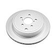 JBR1501EVC Rear, Driver or Passenger Side Brake Disc, Geomet Coated, Plain Surface, Vented, 5 Lugs, Evolution Geomet Coated High Carbon