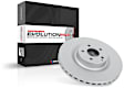 JBR1530EVC Rear, Driver or Passenger Side Brake Disc, Geomet Coated, Plain Surface, Vented, 5 Lugs, Evolution Geomet Coated High Carbon