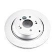 JBR1541EVC Front, Driver or Passenger Side Brake Disc, Plain Surface, Vented, 5 Lugs, 254 mm, 1.3L, 4Cyl, Evolution Geomet Coated High Carbon