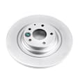 JBR1742EVC Rear, Driver or Passenger Side Brake Disc, Plain Surface, Solid, 5 Lugs, 325.12 mm, 2.5L, 4Cyl, Evolution Geomet Coated High Carbon