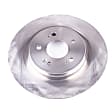 JBR1756 Rear, Driver or Passenger Side Brake Disc, Plain Surface, Solid, 5 Lugs, 3.5L, 6Cyl, Autospecialty By Powerstop
