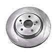 2019 Lexus ES350 - Front, Driver or Passenger Side Brake Disc, Plain Surface, Vented, 5 Lugs, 304.8 mm, 3.5L 6Cyl, Autospecialty By Powerstop