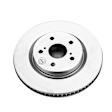 JBR1763EVC Front, Driver or Passenger Side Brake Disc, Plain Surface, Vented, 5 Lugs, 304.8 mm, Evolution Geomet Coated High Carbon