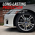JBR308 Rear Brake Disc, Natural Finish, Plain Surface, Vented, 4 Lugs, 239 mm, Autospecialty By Powerstop