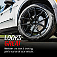 JBR308 Rear Brake Disc, Natural Finish, Plain Surface, Vented, 4 Lugs, 239 mm, Autospecialty By Powerstop