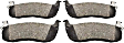 K2061-36 Front Brake Disc and Pad Kit, Silver zinc-plated, Cross-drilled and Slotted, 6 Lugs, 324 mm, Carbon Fiber Ceramic, Z36 Extreme Truck And Tow