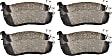2009 GMC Sierra 3500 HD - Front and Rear Brake Disc and Pad Kit, Cross-drilled and Slotted, 8 Lugs, 325 mm, Carbon Fiber Ceramic, Models with single rear wheels, Z36 Extreme Truck And Tow