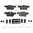 2019 Volvo XC60 - Rear Brake Disc and Pad Kit, Cross-drilled and Slotted 5 Lugs 301.9 mm Carbon Fiber Ceramic Z23 Evolution Sport Series