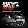 2023 Ford Maverick - Front and Rear Brake Disc and Pad Kit, Cross-drilled and Slotted, 5 Lugs, 302 mm, Carbon Fiber Ceramic, 2.0L 4Cyl, Z36 Extreme Truck And Tow
