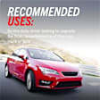 2015 Infiniti Q40 - 3-Piece Kit Rear, Brake Disc and Caliper Kit, Red Powdercoat Caliper, Carbon Fiber Ceramic, 5 Lugs, Z23 Evolution Sport Series