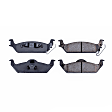 KCOE2192 Rear Brake Kit With Calipers, Plain Surface 6 Lugs 312 mm Natural Caliper, Ceramic, Z17 OE Replacement