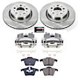 2004 Volvo XC90 - 3-Piece Kit Rear, Brake Disc and Caliper Kit, All Wheel Drive, Natural Caliper, Ceramic, 5 Lugs, Z17 OE Replacement