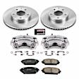 KCOE6974 Front Brake Disc and Caliper Kit, Natural Caliper, Ceramic, 5 Lugs, Z17 OE Replacement