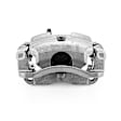 KCOE7036 2-Wheel Set Front Brake Kit With Calipers, Plain Surface 5 Lugs Natural Caliper, Ceramic, Z17 OE Replacement, Includes (1) Brake Disc and Pad Kit and (2) Brake Caliper