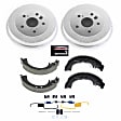 KOE15297DK Z17 OE Replacement Brake Drum and Shoe Kit