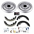 KOE15301DK Z17 OE Replacement Brake Drum and Shoe Kit