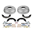 KOE15314DK Z17 OE Replacement Brake Drum and Shoe Kit
