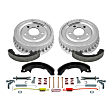 1999 Ford Taurus - Brake Drum and Shoe Kit, Sedan, With Rear Drum, Z17 OE Replacement