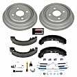 1996 Saturn SC1 - Brake Drum and Shoe Kit, With Rear Drum, Z17 OE Replacement