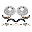 KOE15337DK Z17 OE Replacement Brake Drum and Shoe Kit