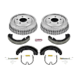 KOE15340DK Z17 OE Replacement Brake Drum and Shoe Kit