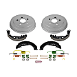 KOE15366DK Rear OE Stock Replacement Drum + Shoe Kit, Models Made In Japan
