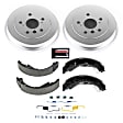 KOE15386DK Z17 OE Replacement Brake Drum and Shoe Kit