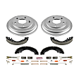KOE15398DK Z17 OE Replacement Brake Drum and Shoe Kit