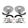 KOE15403DK Rear OE Stock Replacement Drum + Shoe Kit