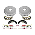 KOE15406DK Z17 OE Replacement Brake Drum and Shoe Kit